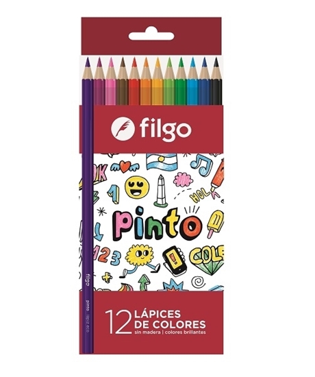 Imagen de color Filgo resina pinto - estuche 12 surtido