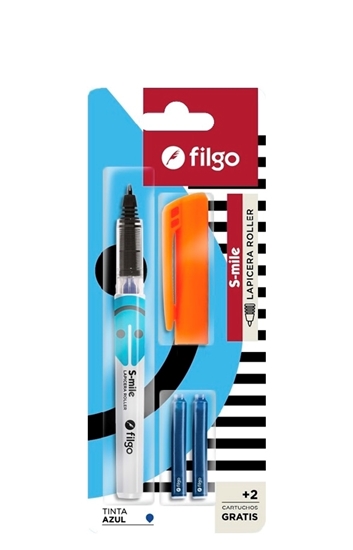 Imagen de boligrafo roller Filgo s-mile /display 24 surtida