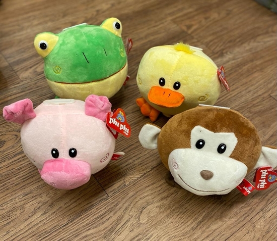 Imagen de Peluche alcancias 4 animalitos