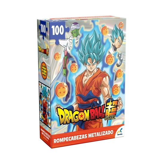 Imagen de Novelty puzzle 100pzas metalizado dragon ball