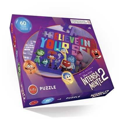 Imagen de Royal puzzle 60pzas. intensamente 2