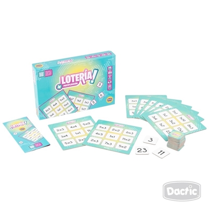 Imagen de Dactic loteria de multiplicaciones