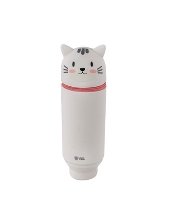 Imagen de cartuchera Brw silicona retractil best friend -cat