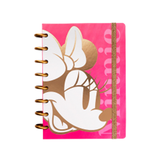 Imagen de Cuaderno mooving con discos a5 minnie mouse