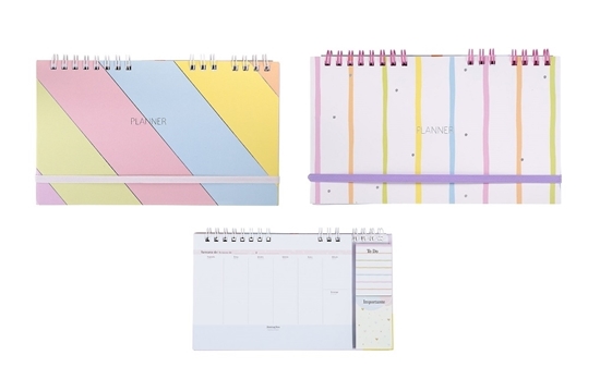 Imagen de Brw planner apaisado + smart notes enjoy 54 hojas