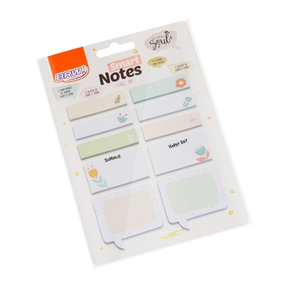 Imagen de Brw notas autoadhesiva smart notes call up-floral- 10 blocks