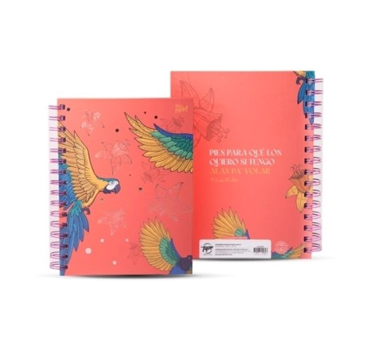 Imagen de Cuaderno big life t/d con espiral 16 x 21 frida